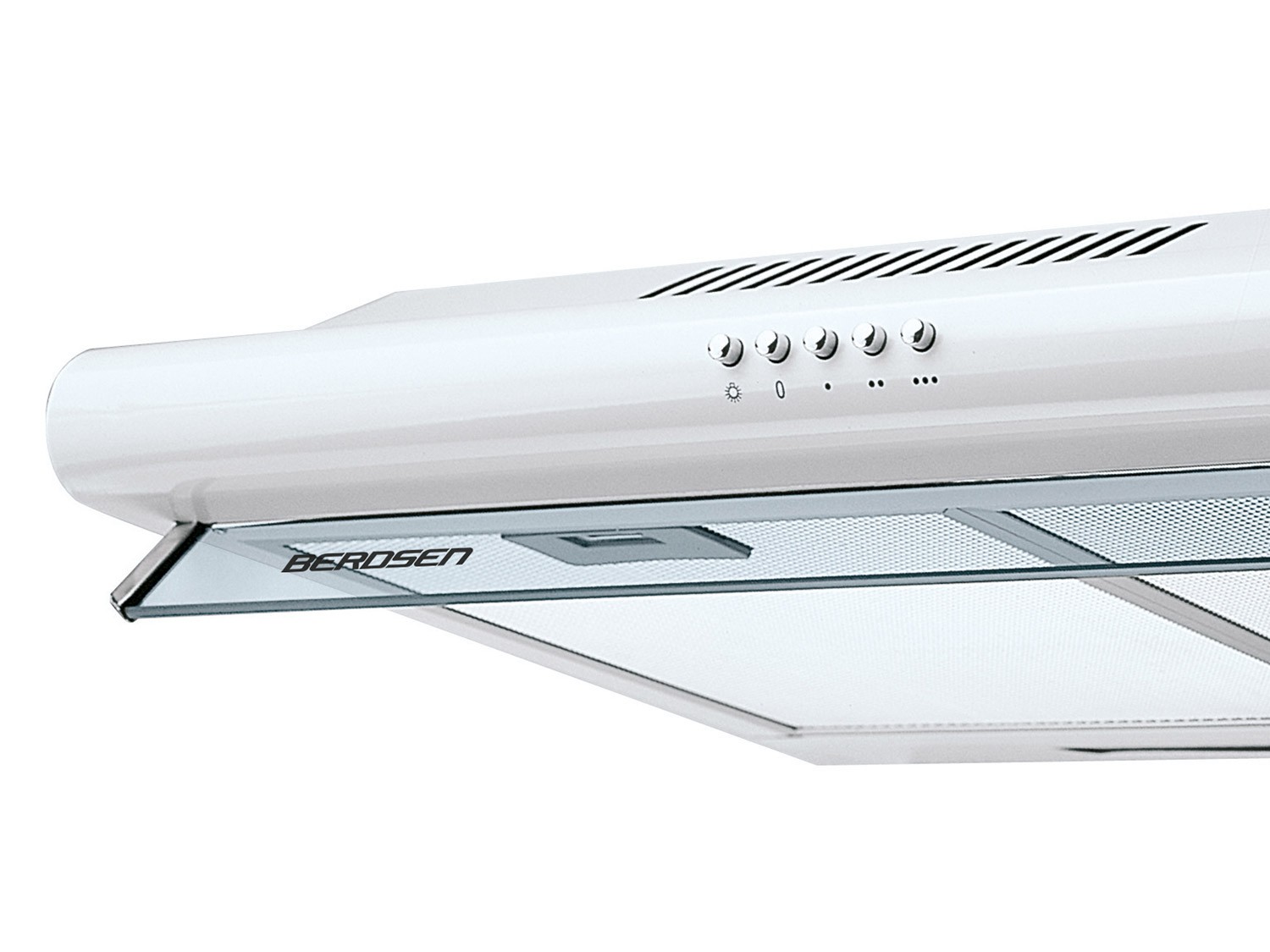 Köögikapi alla paigaldatav õhupuhasti - 60 cm neelava Berdsen BE-10-A valge - Image 3