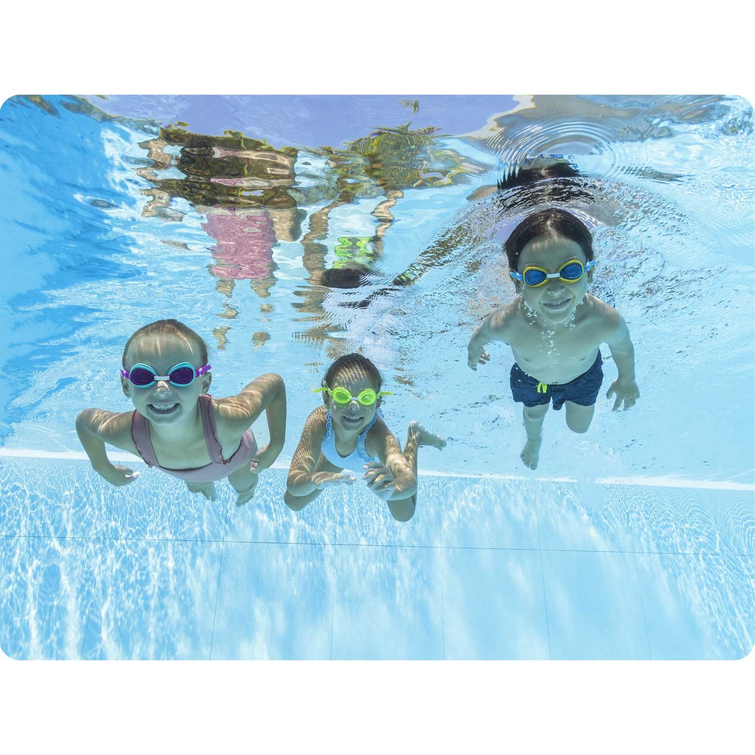 Laste ujumisprillid rohelised Bestway 21002 - Image 6