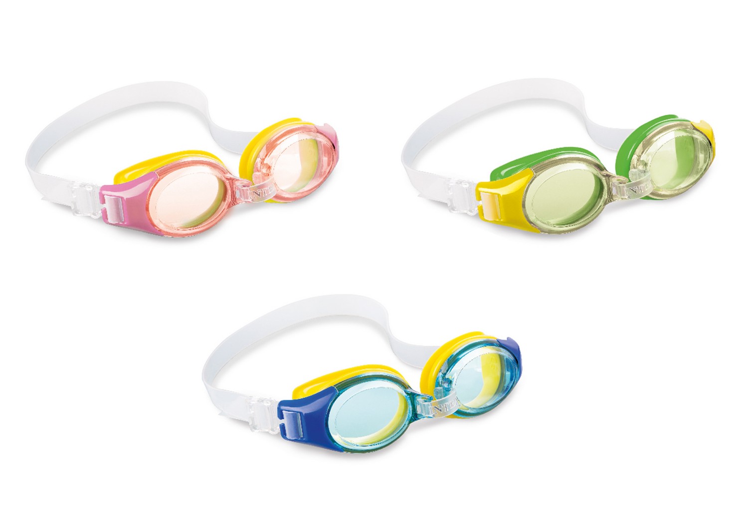 Intex 55601 laste ujumisprillid rohelised