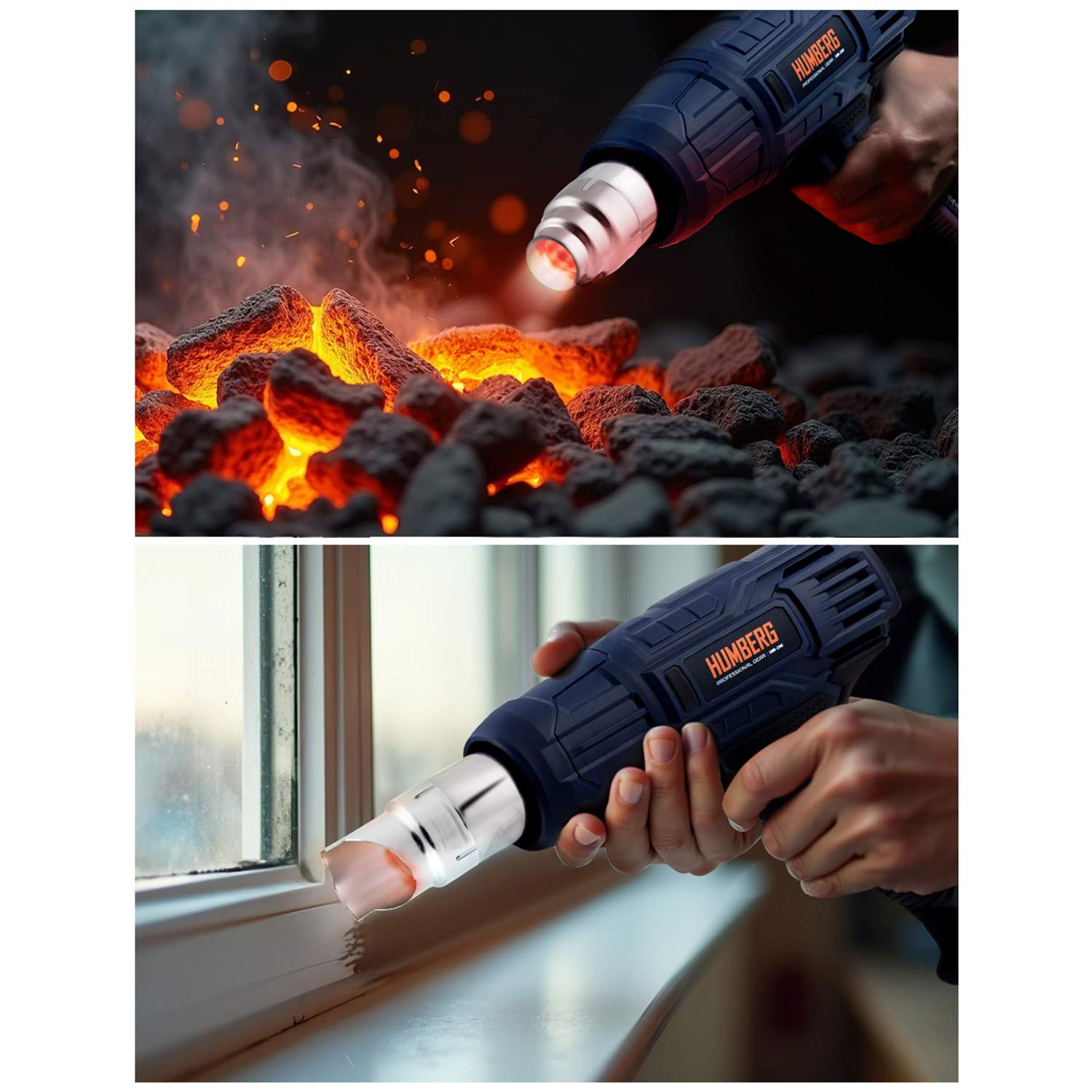 Humberg HM-290 2000 W elektriline kuumaõhupüstol - Image 13