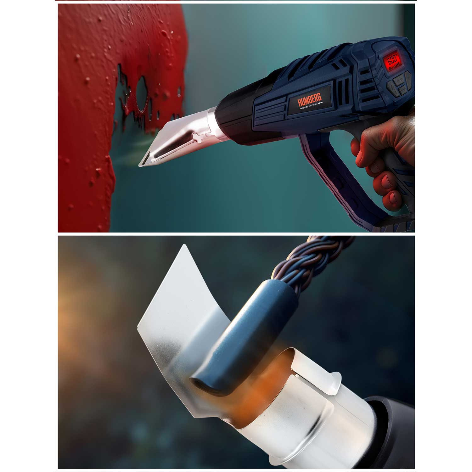 Humberg HM-291 2000 W elektriline kuumaõhupüstol - Image 15