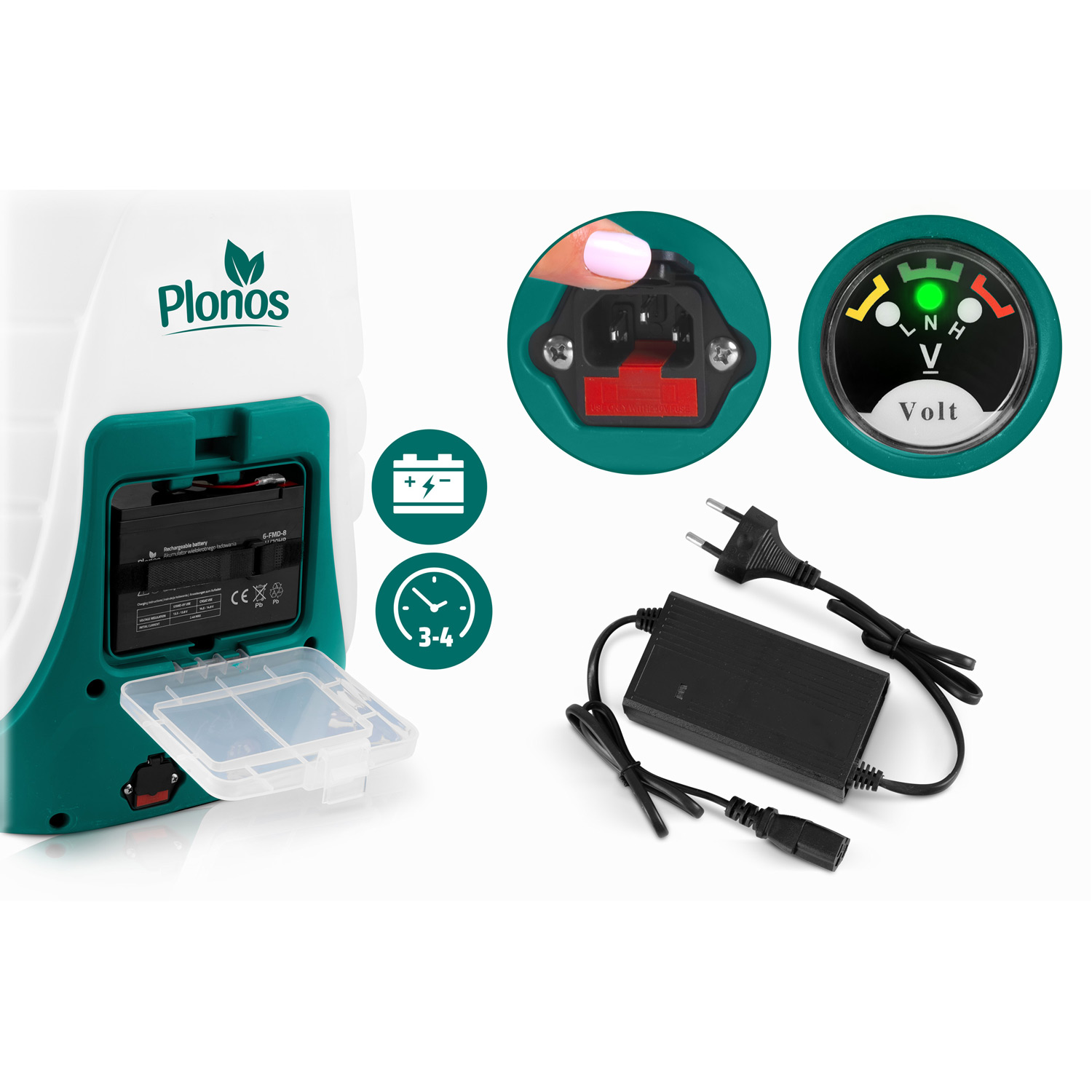 Plonos PL-600 akutoitel pihusti - Image 10