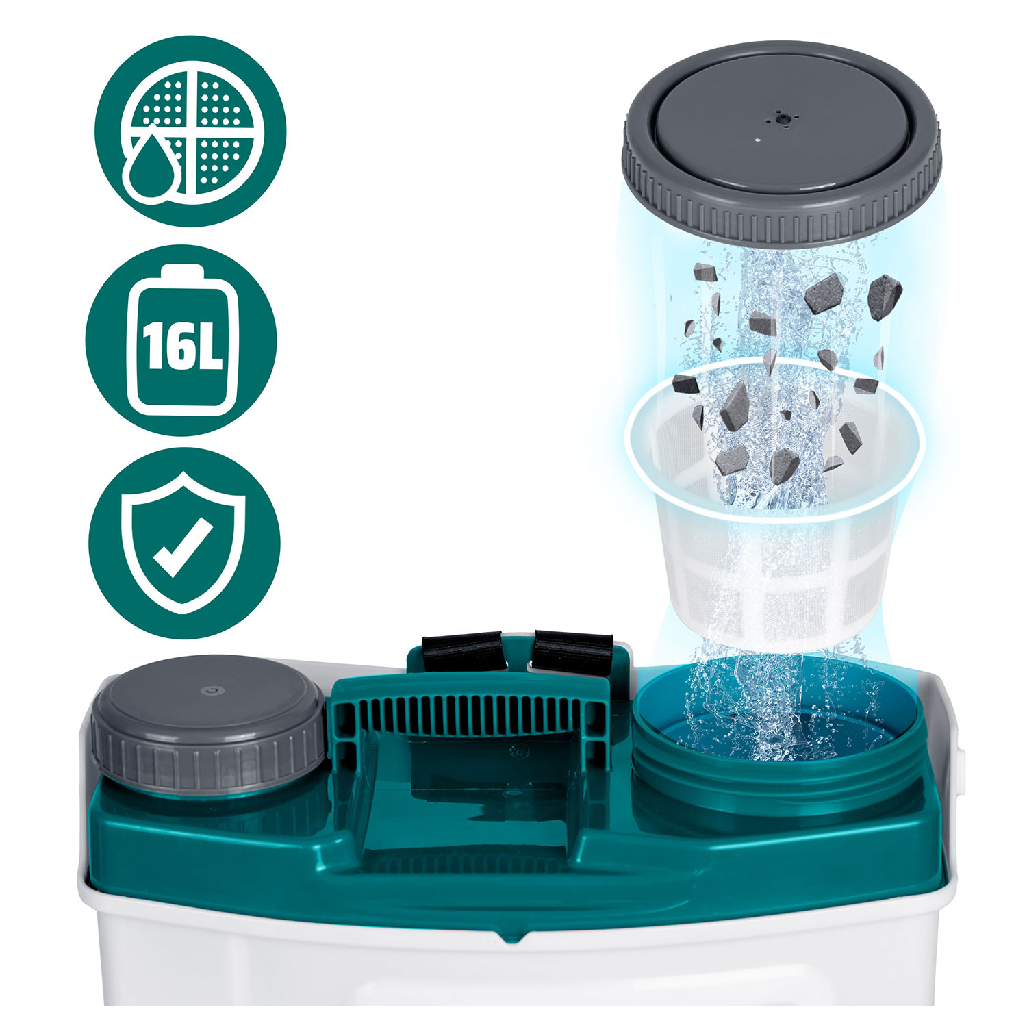 Plonos PL-603 akutoitel pihusti segistiga - Image 5