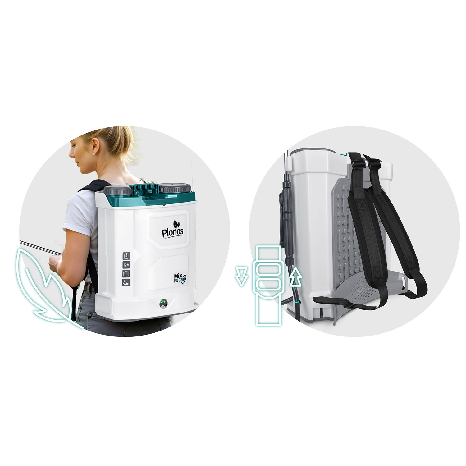 Plonos PL-603 akutoitel pihusti segistiga - Image 9