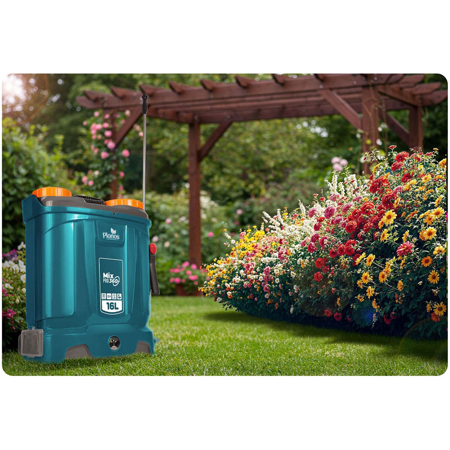 Plonos PL-604 akutoitel pihusti segistiga - Image 13