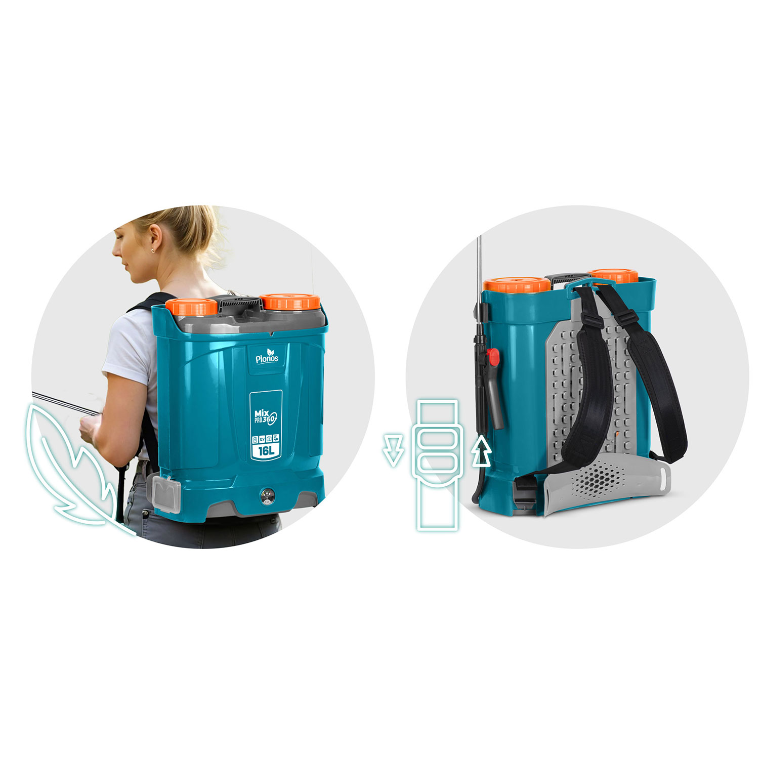 Plonos PL-604 akutoitel pihusti segistiga - Image 15