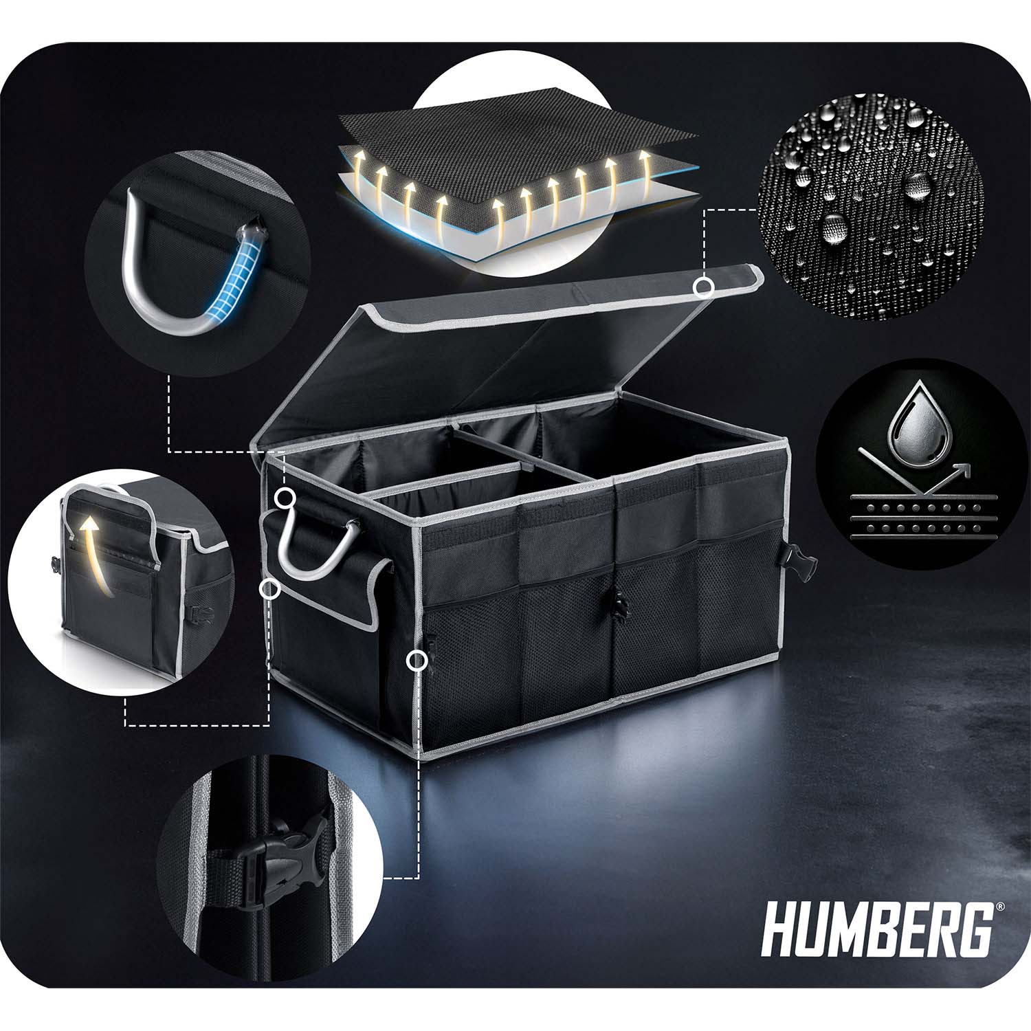 Humberg HM-990 pakiruumi korraldaja - Image 11