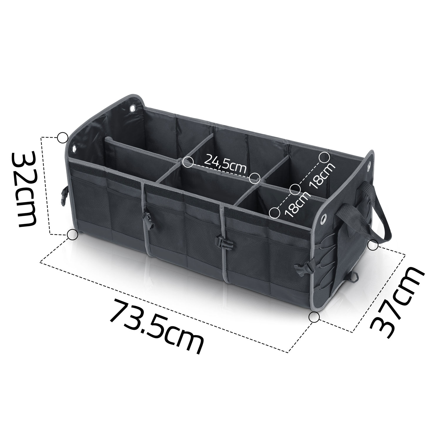 Humberg HM-991 pakiruumi korraldaja - Image 6