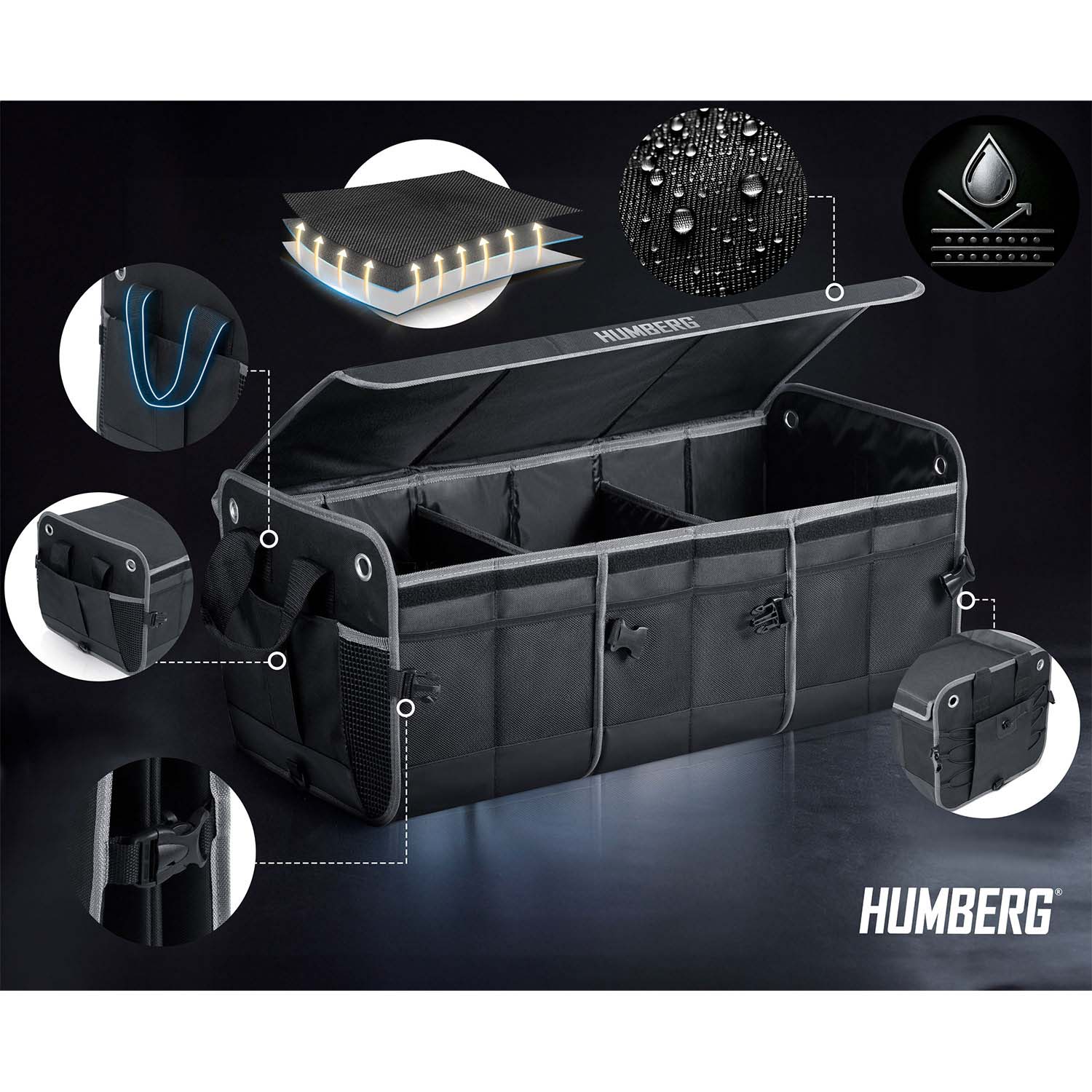 Humberg HM-991 pakiruumi korraldaja - Image 10