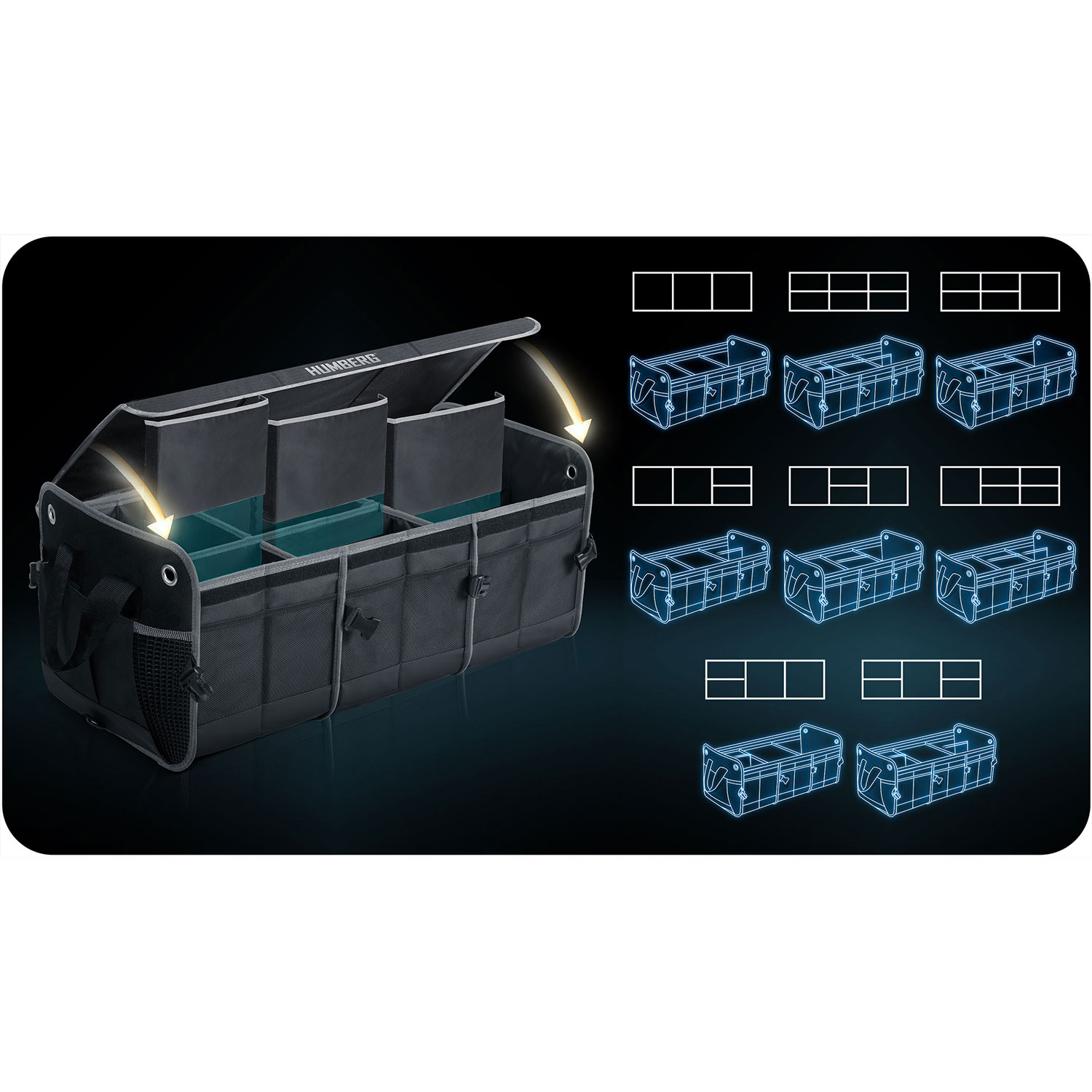 Humberg HM-991 pakiruumi korraldaja - Image 13