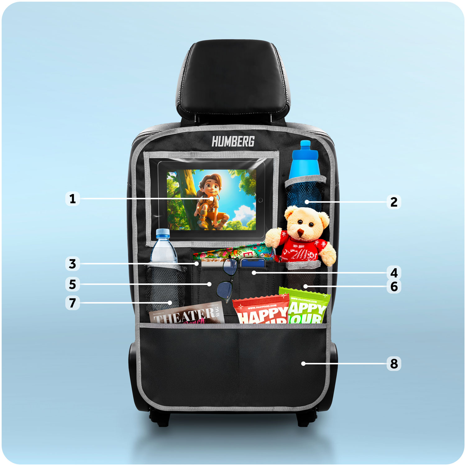 Humberg HM-992 turvatooli korraldaja - Image 8