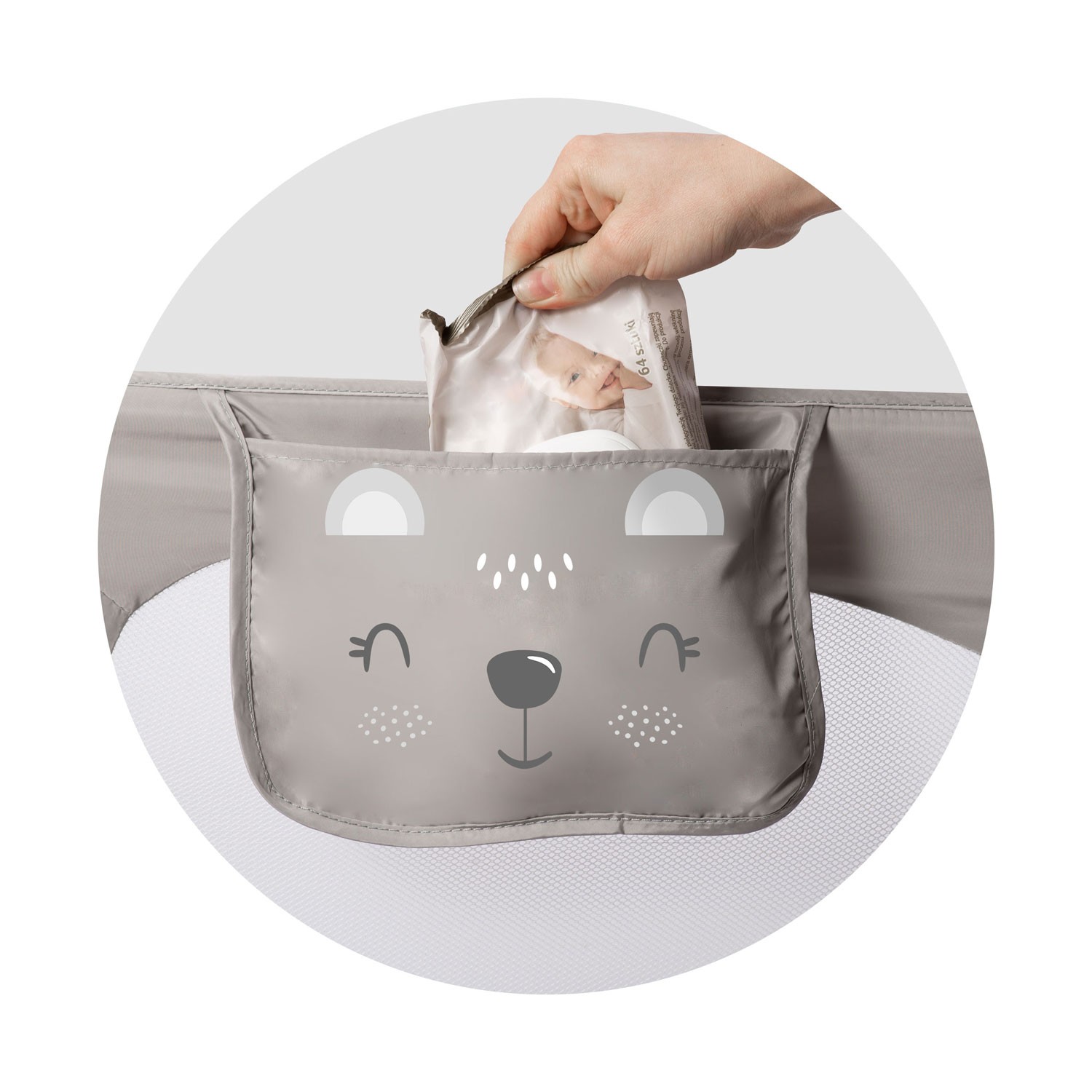 Voodipiire 150 x 42 x 35 cm Nukido hall - Image 8