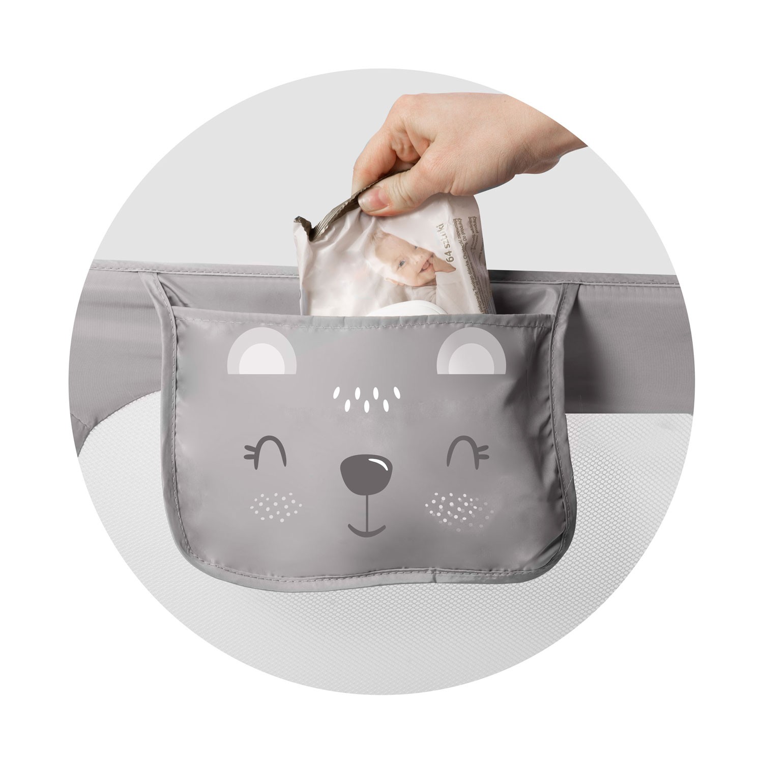 Voodipiire 180 x 42 x 35 cm Nukido hall - Image 8