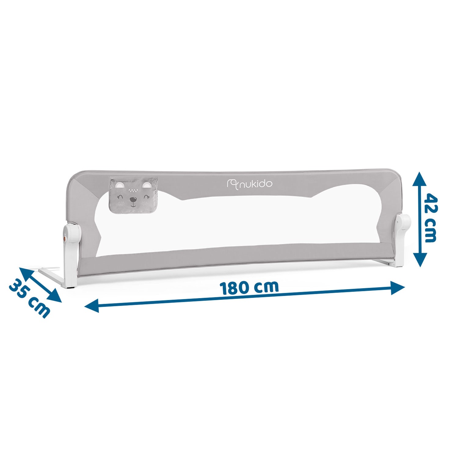 Voodipiire 180 x 42 x 35 cm Nukido hall - Image 12