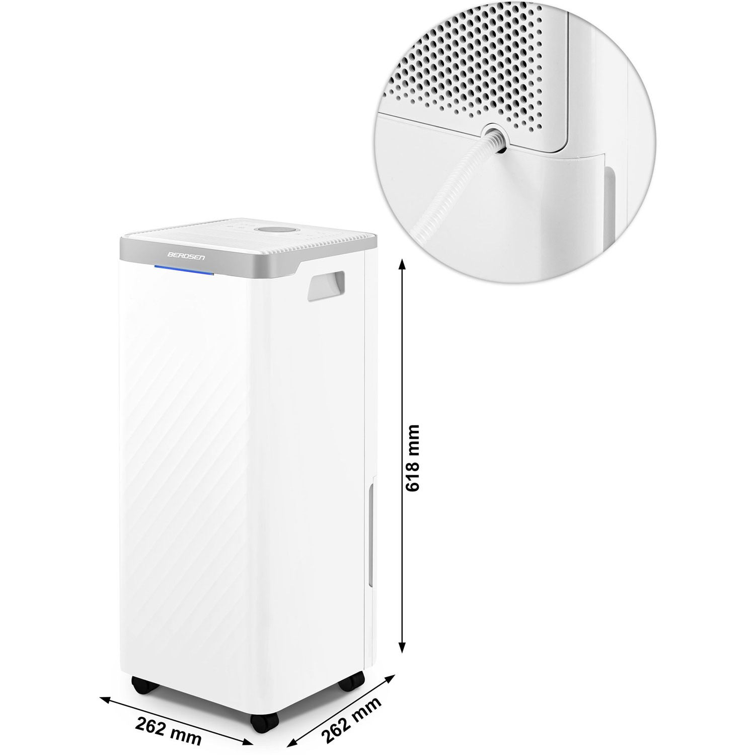 Berdsen BD-522 valge õhukuivati - niiskuse imaja - Image 12