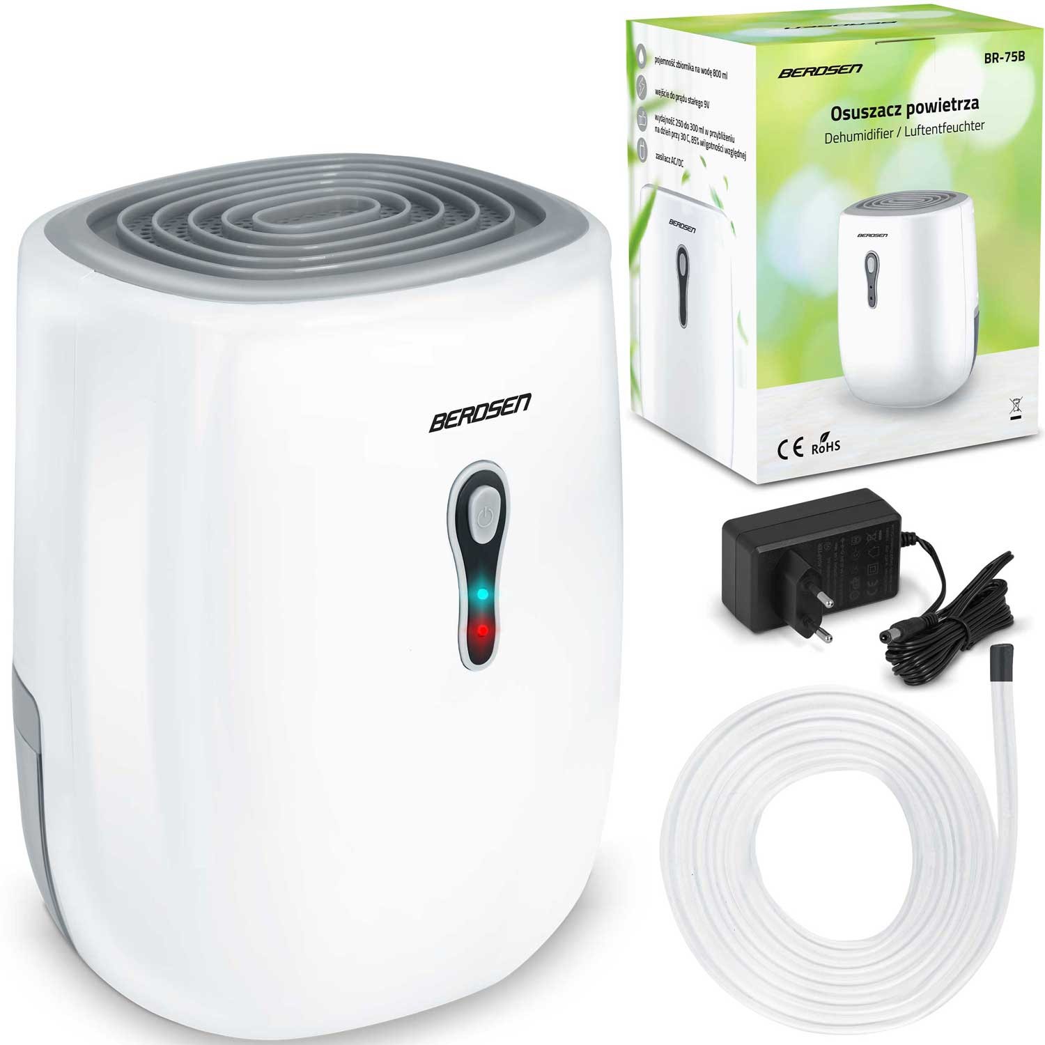 Berdsen BR-75B valge õhu õhukuivati - niiskuse imaja