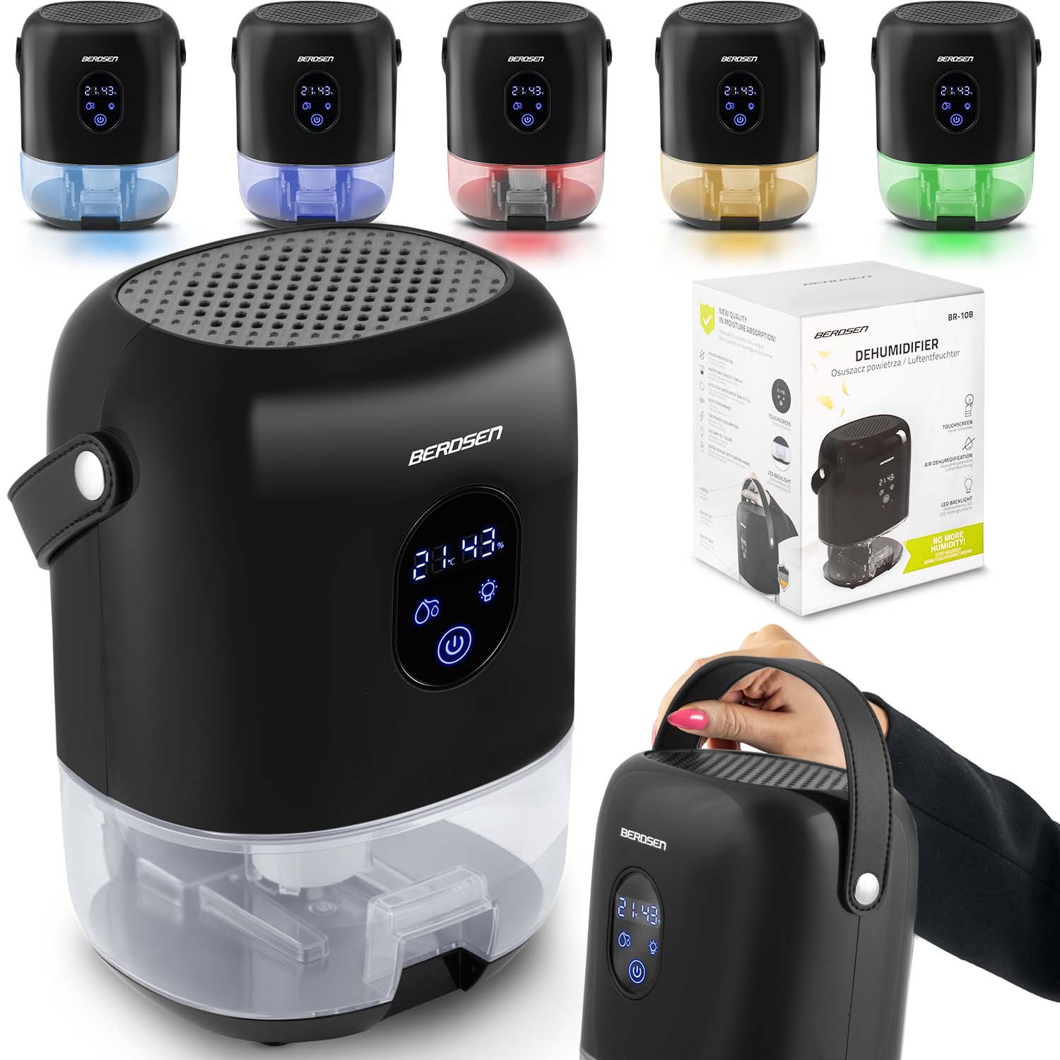 Berdsen BR-10B must õhukuivati - niiskuse imaja