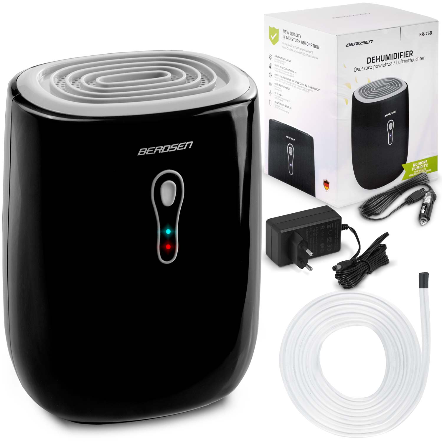 Berdsen BR-75B must ja hall õhukuivati - niiskuse imaja