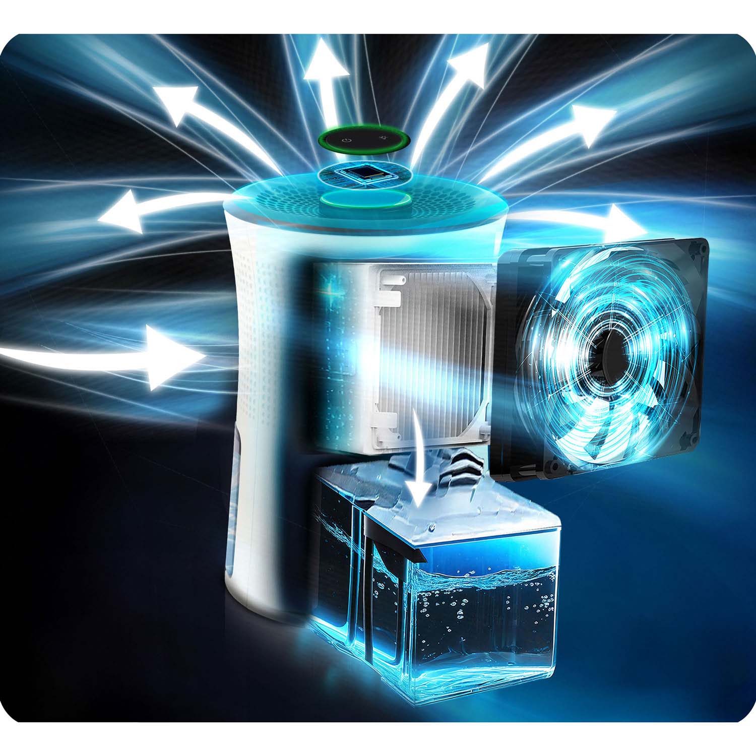 Berdsen BD-527 õhukuivati - niiskuse imaja - Image 12