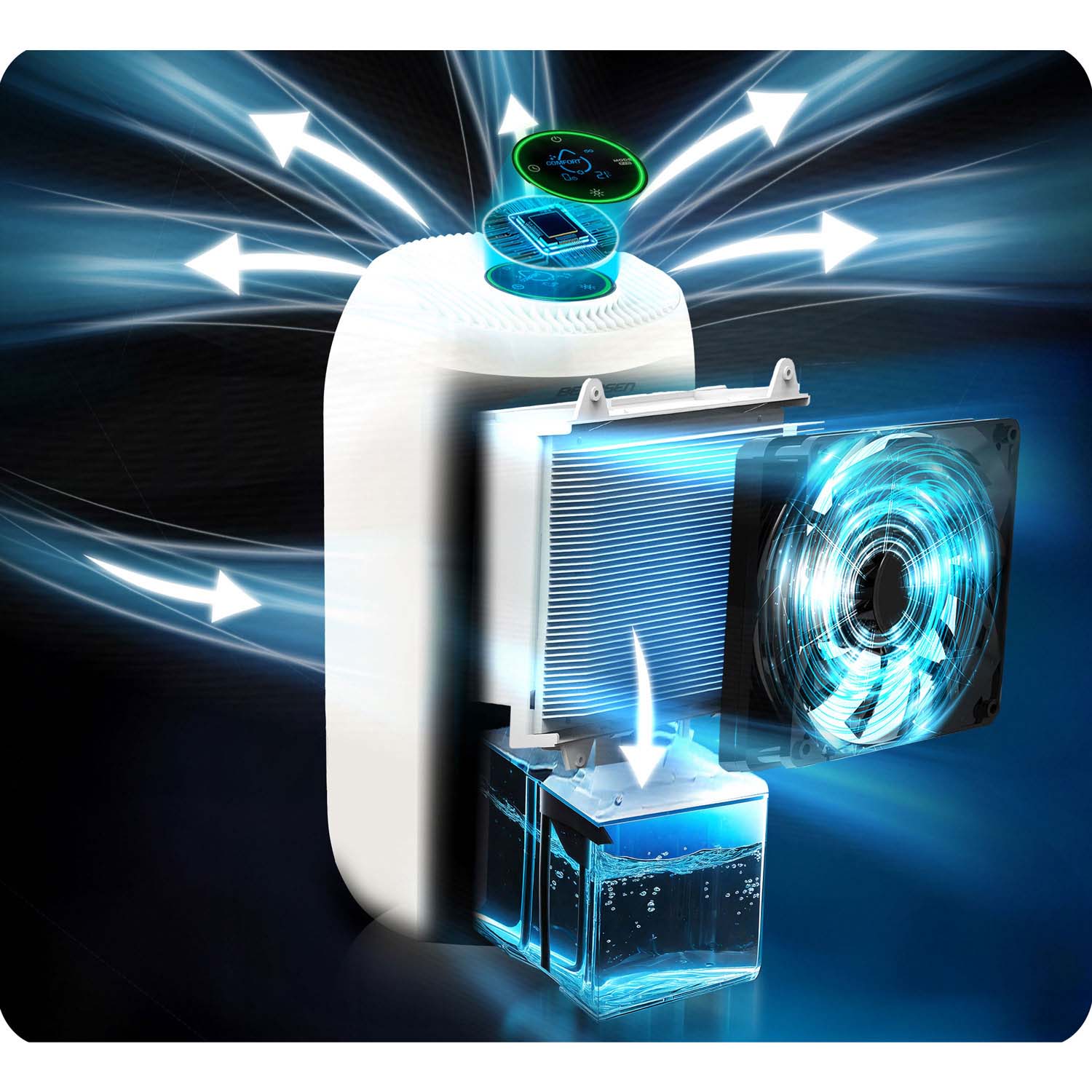 Berdsen BD-529 õhukuivati - niiskuse imaja - Image 11