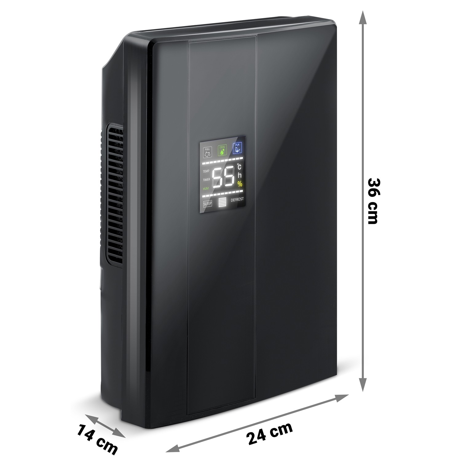 Berdsen BR-20D must õhukuivati - niiskuse imaja - Image 3