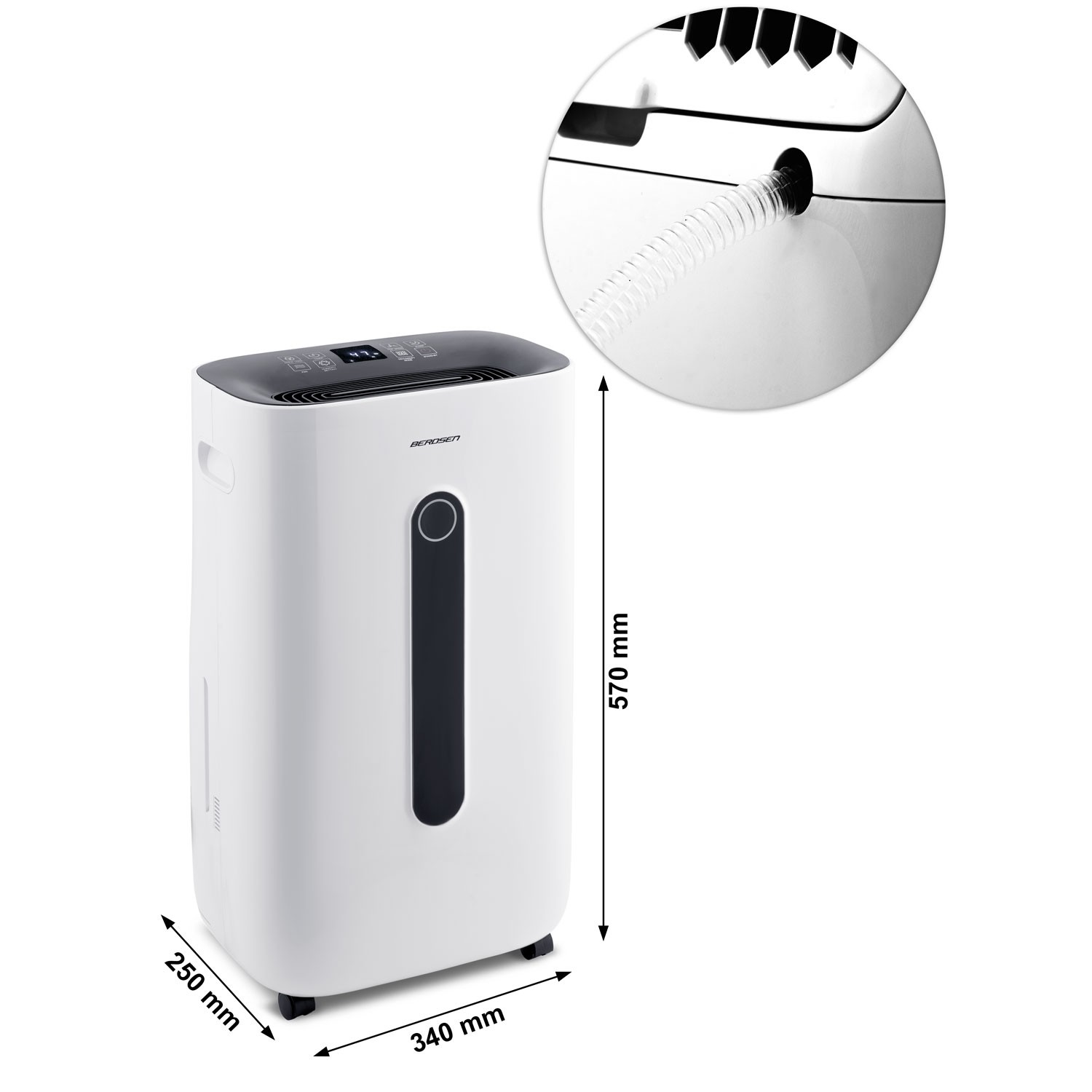Berdsen BD-523 valge õhukuivati - niiskuse imaja - Image 11