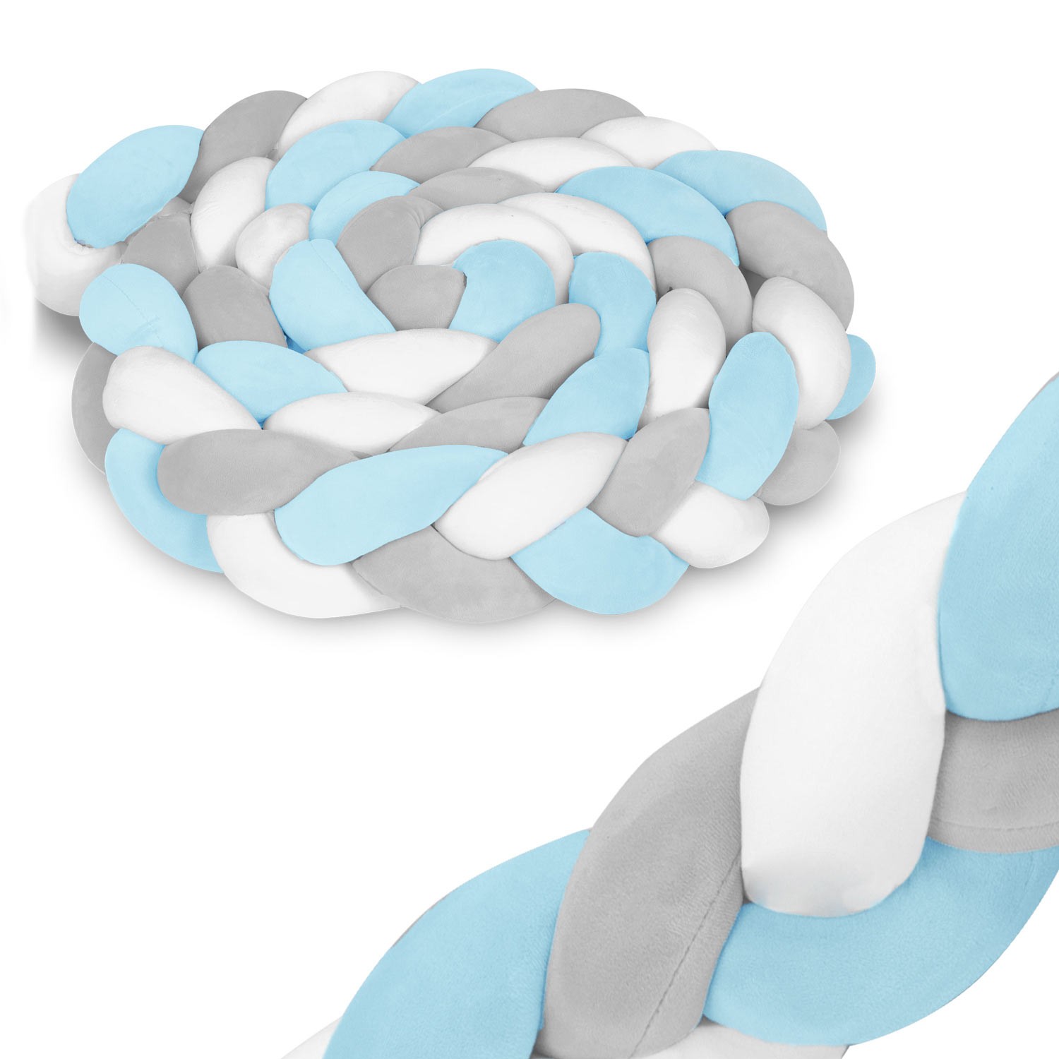 Ricokidsi 3m võrevoodikate - sinakashall