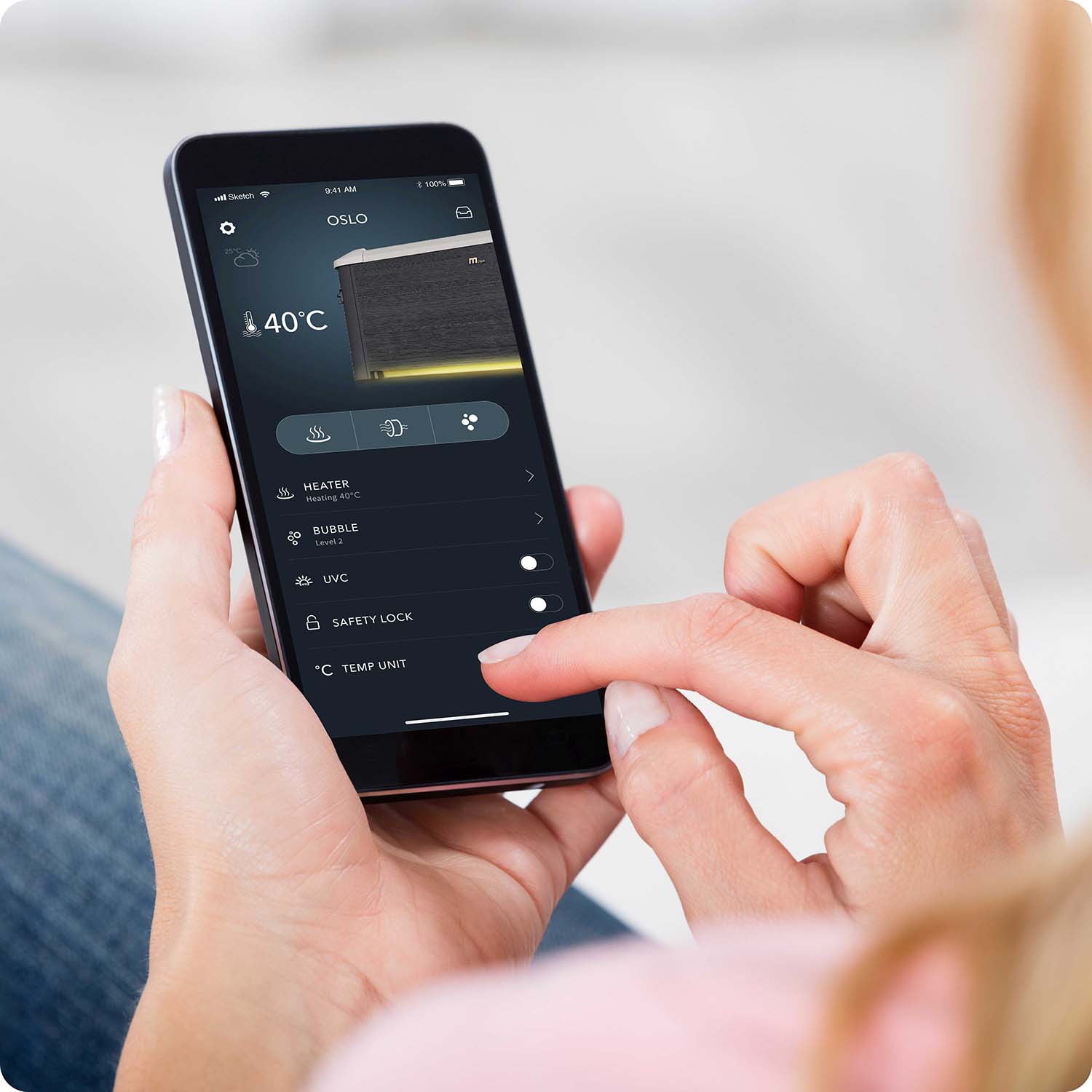 Oslo 6-inimese paneelspaa mSpa - Image 7