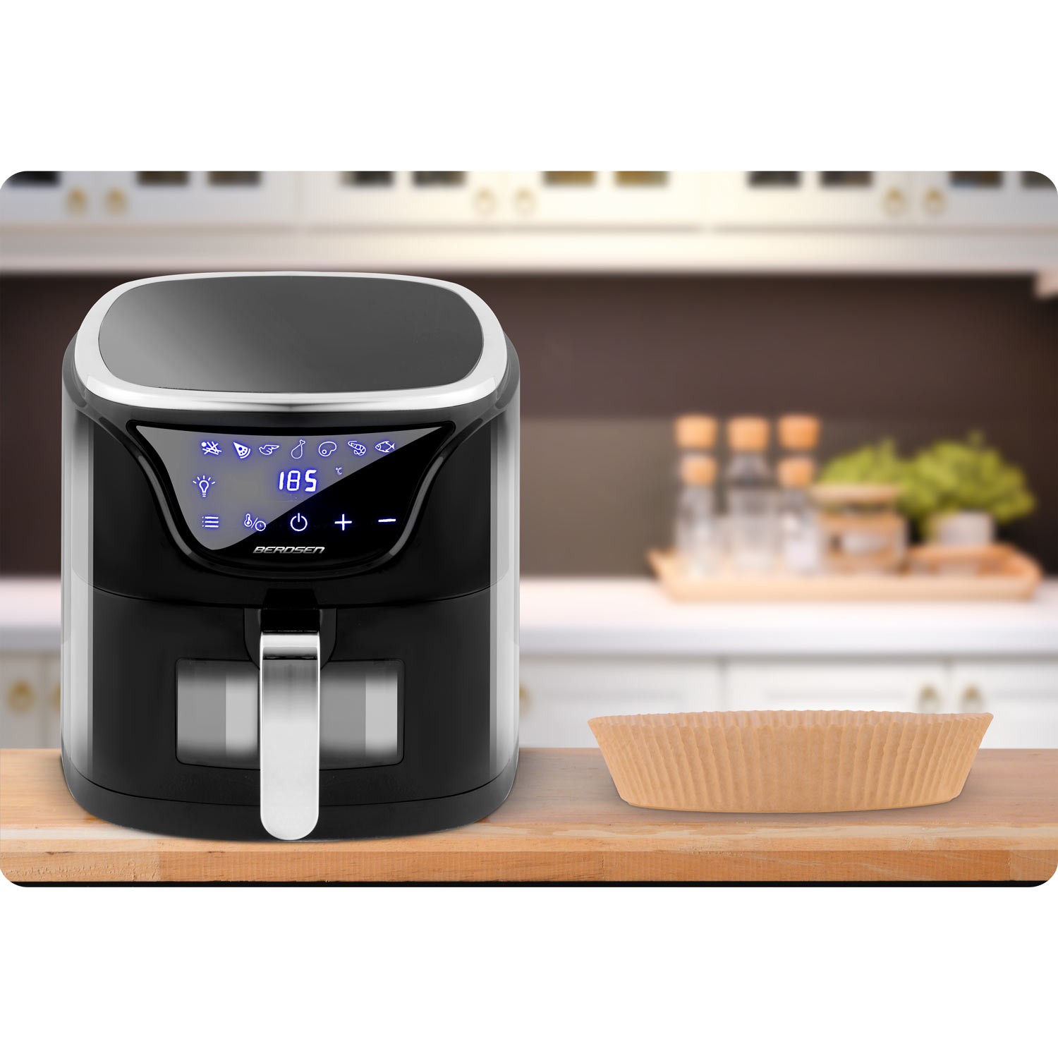 Fritüüri küpsetuspaber 20 cm Berdsen - 80 tk - Image 7