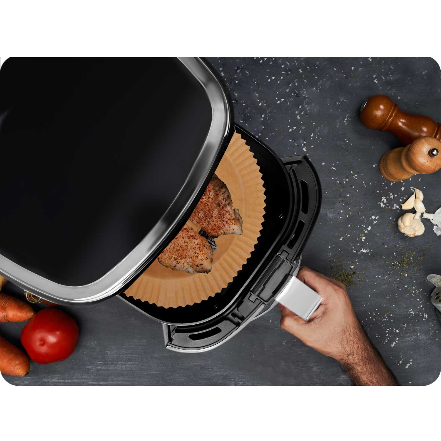 Fritüüri küpsetuspaber 20 cm Berdsen - 20 tk - Image 3