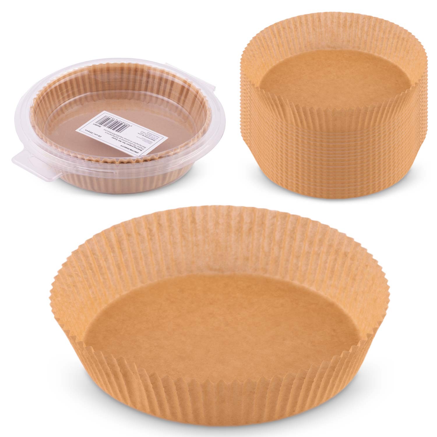 Fritüüri küpsetuspaber 20 cm Berdsen - 20 tk - Image 7