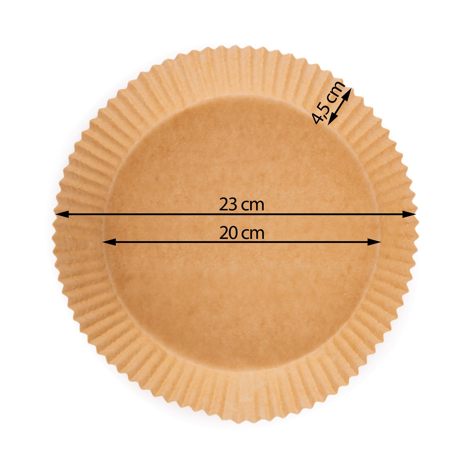 Fritüüri küpsetuspaber 20 cm Berdsen - 20 tk - Image 8