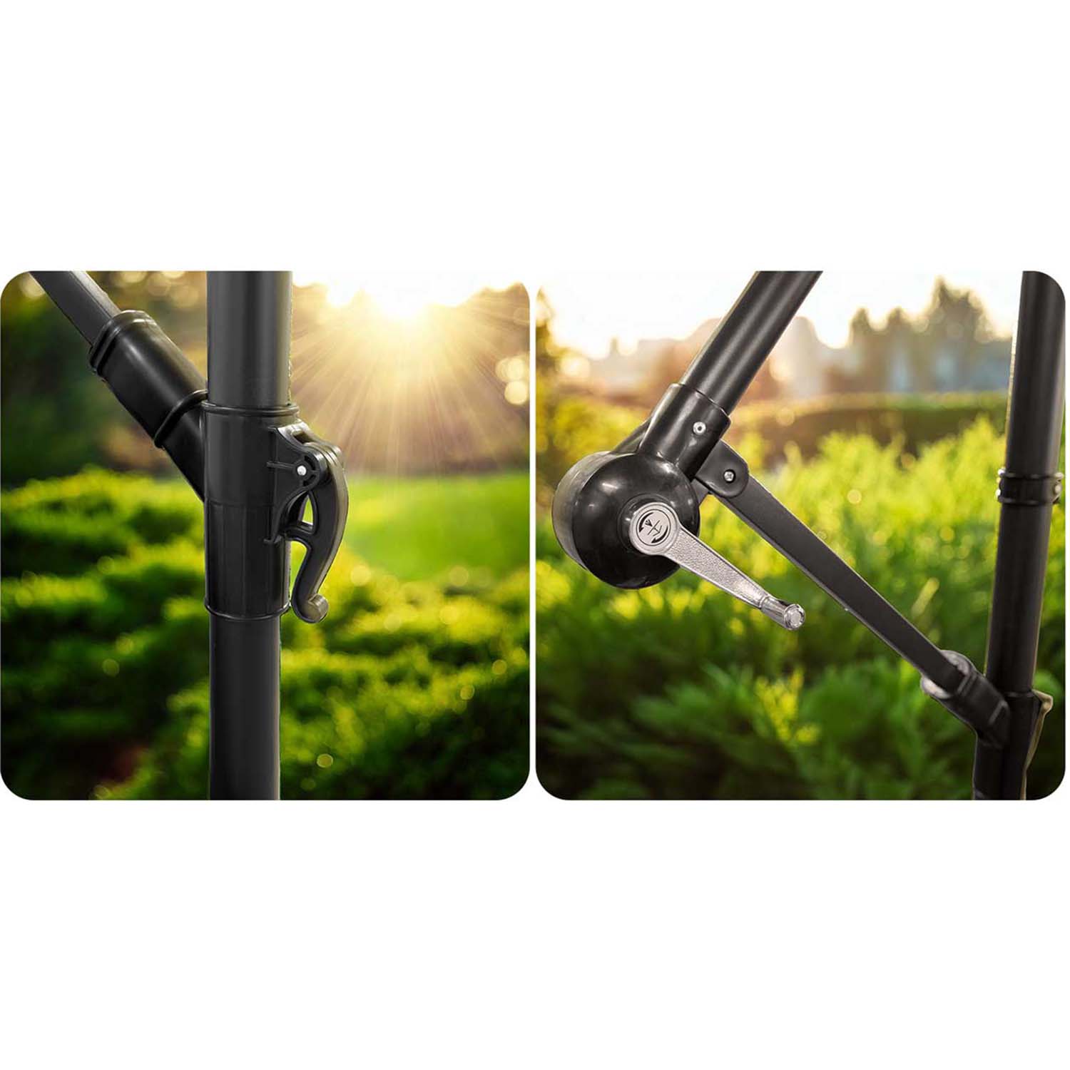 Kokkupandav aiavari, 6 osa, 350 cm, kattega, Plonos PL-880 - Image 9