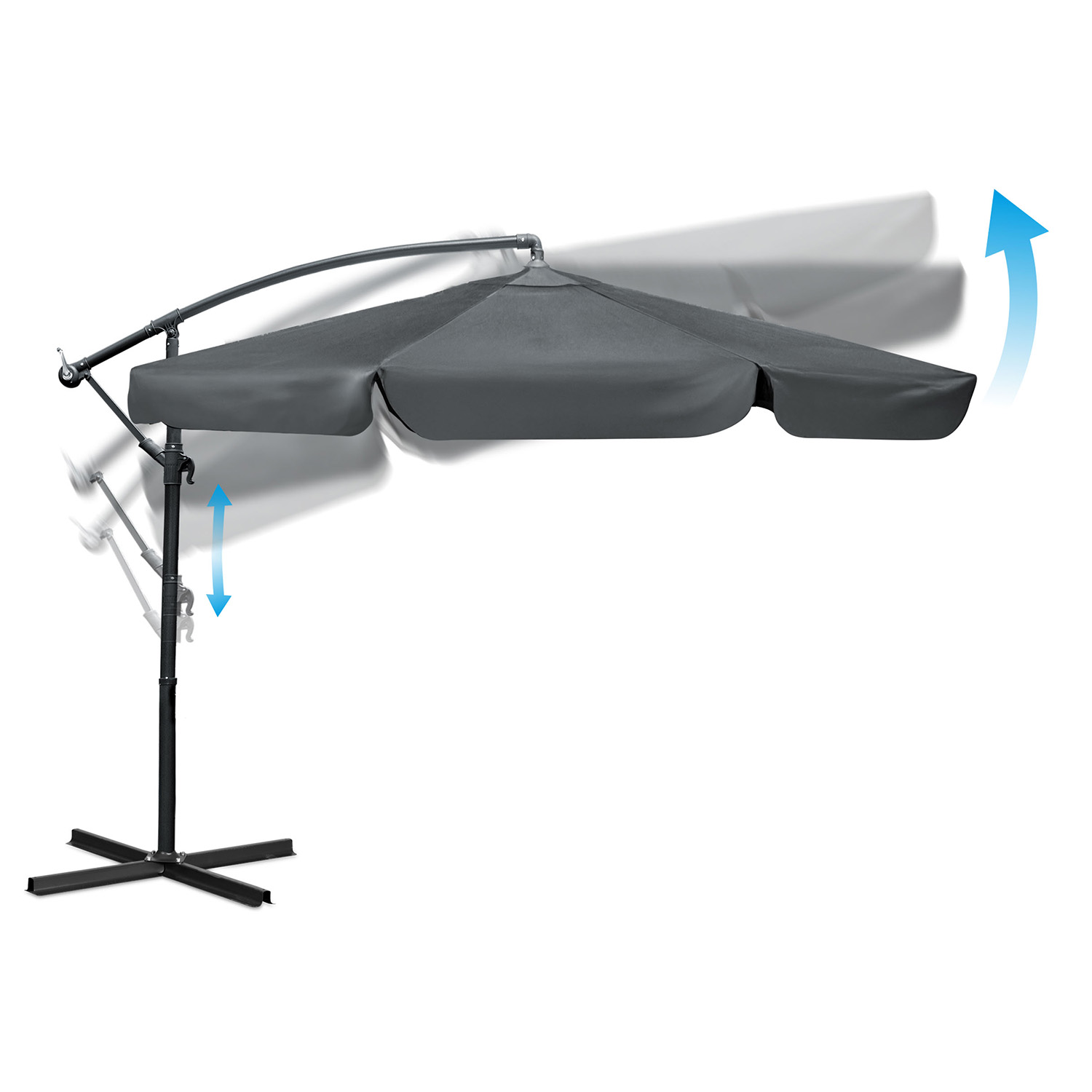 Kokkupandav aiavari, 6 osa, 350 cm, kattega, Plonos PL-880 - Image 6