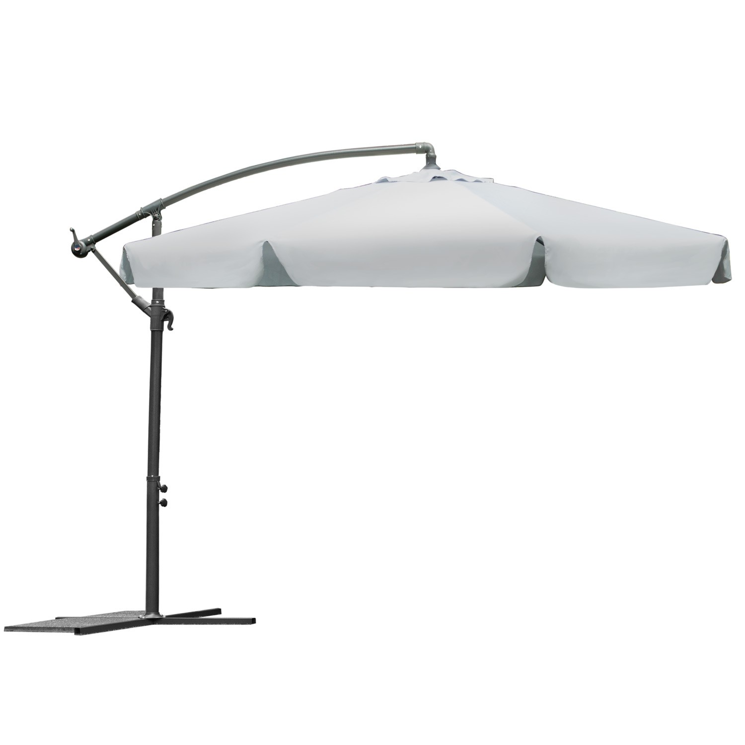 Kokkupandav aiavari, 6 osa, hall, 350 cm - Image 5