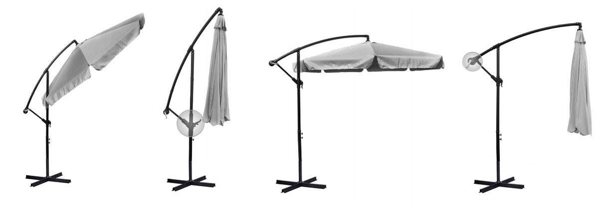 Kokkupandav aiavari, 6 osa, hall, 350 cm - Image 7