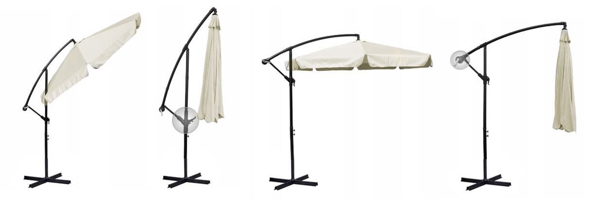 Kokkupandav aiavari, 6 osa, beež, 350 cm - Image 9