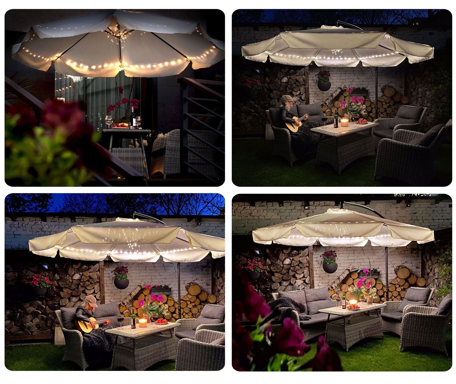 Kokkupandav aiavari, 6 osa, roheline, 350 cm - Image 5