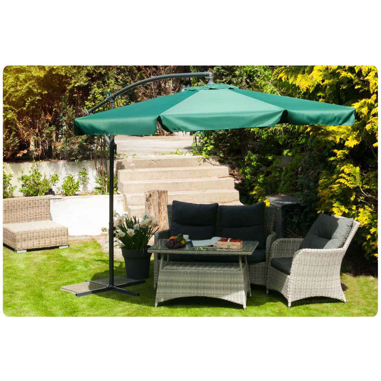 Kokkupandav aiavari, 6 osa, roheline, 350 cm - Image 4