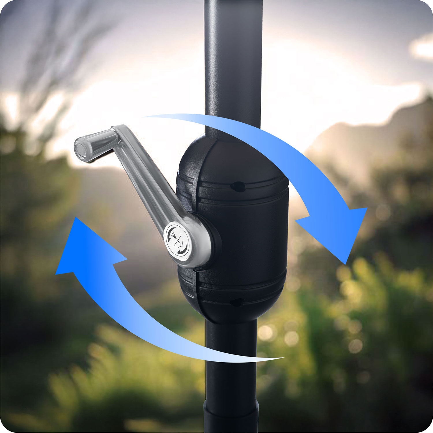 Kokkupandav aiavari, 6 osa, 300 cm, kattega, Plonos PL-884 - Image 8