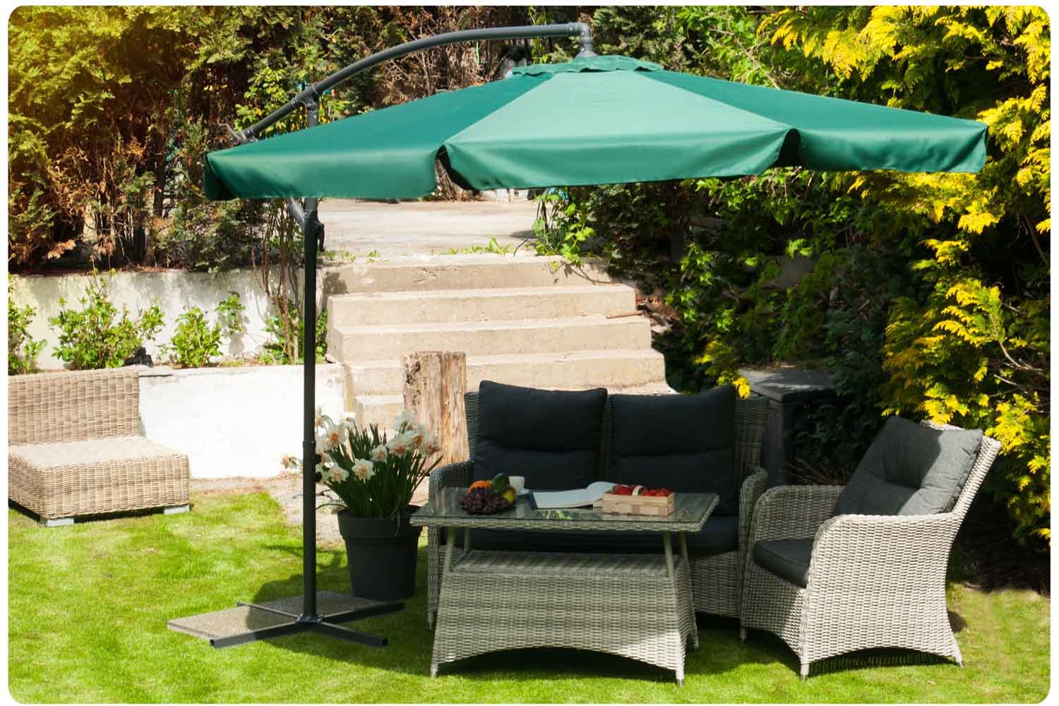 Kokkupandav aiavari, 8 osa, roheline, 350 cm - Image 10