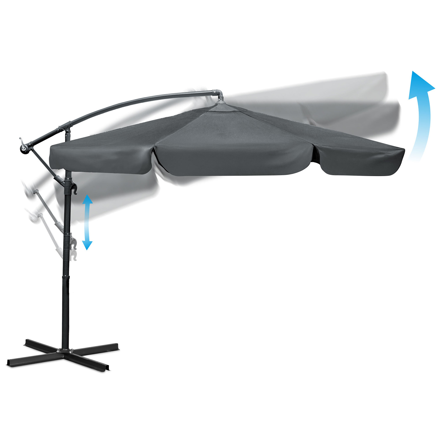 Kokkupandav aiavari, 8 osa, 350 cm, kattega, Plonos PL-881 - Image 5