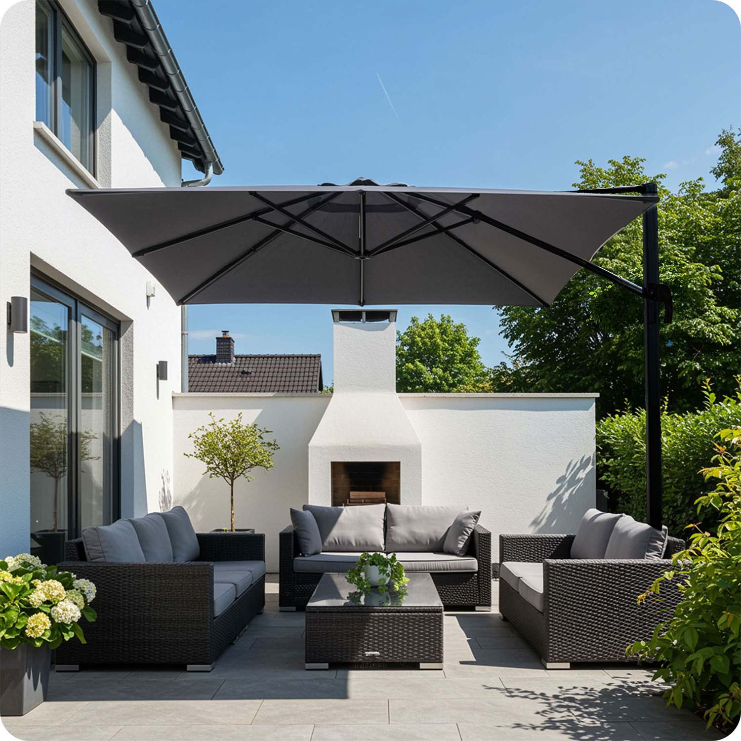 Kokkupandav aiavari, 8 osa, 420 cm, kattega, Plonos PL-883 - Image 4