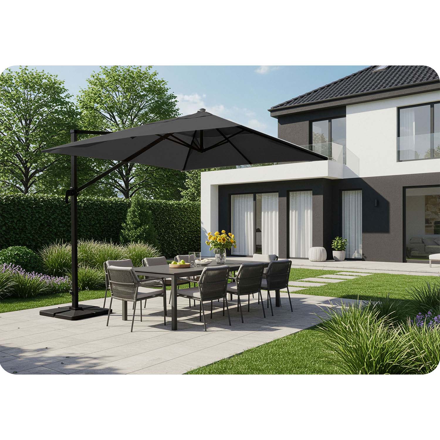 Kokkupandav aiavari, 8 osa, 420 cm, kattega, Plonos PL-883 - Image 5