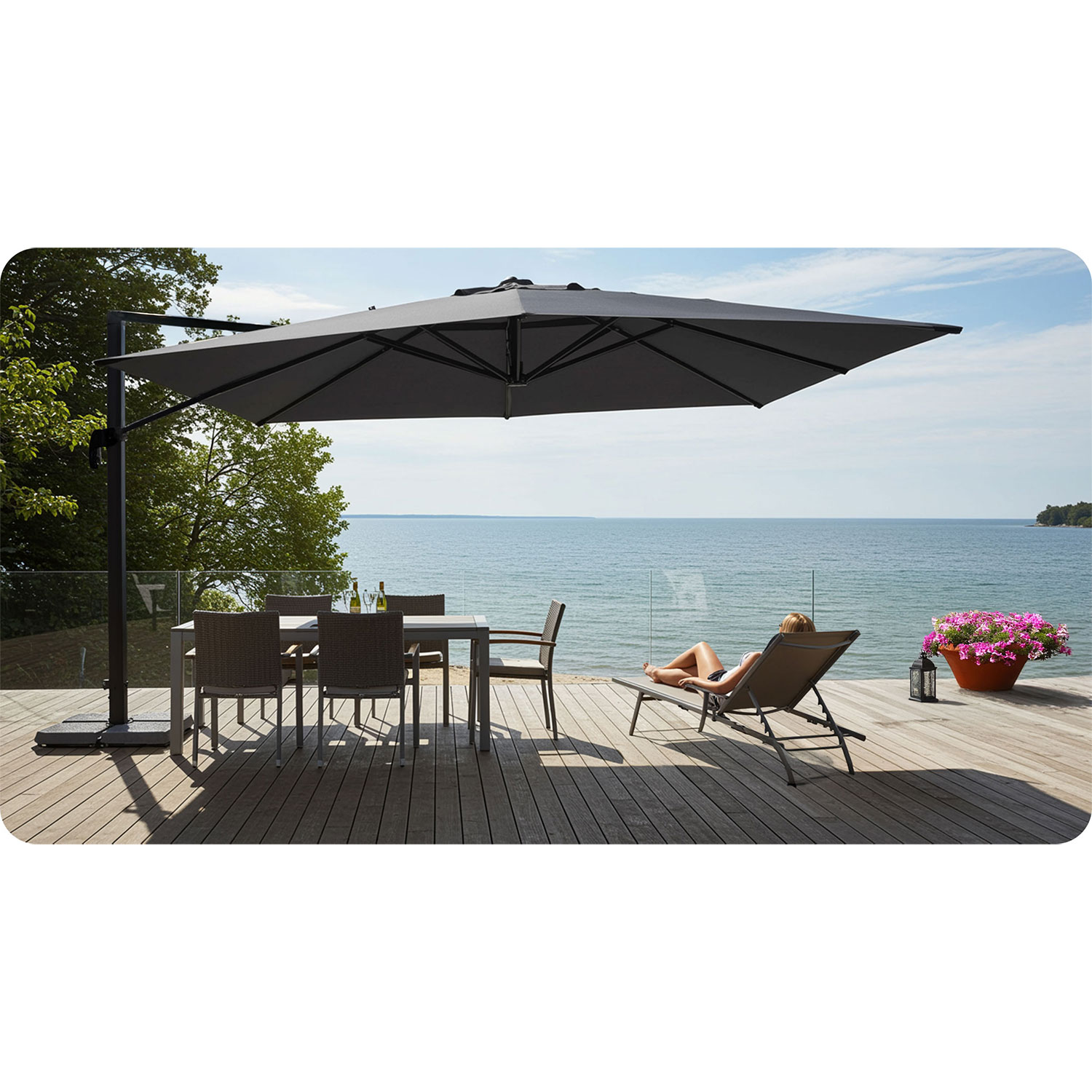 Kokkupandav aiavari, 8 osa, 420 cm, kattega, Plonos PL-883 - Image 6