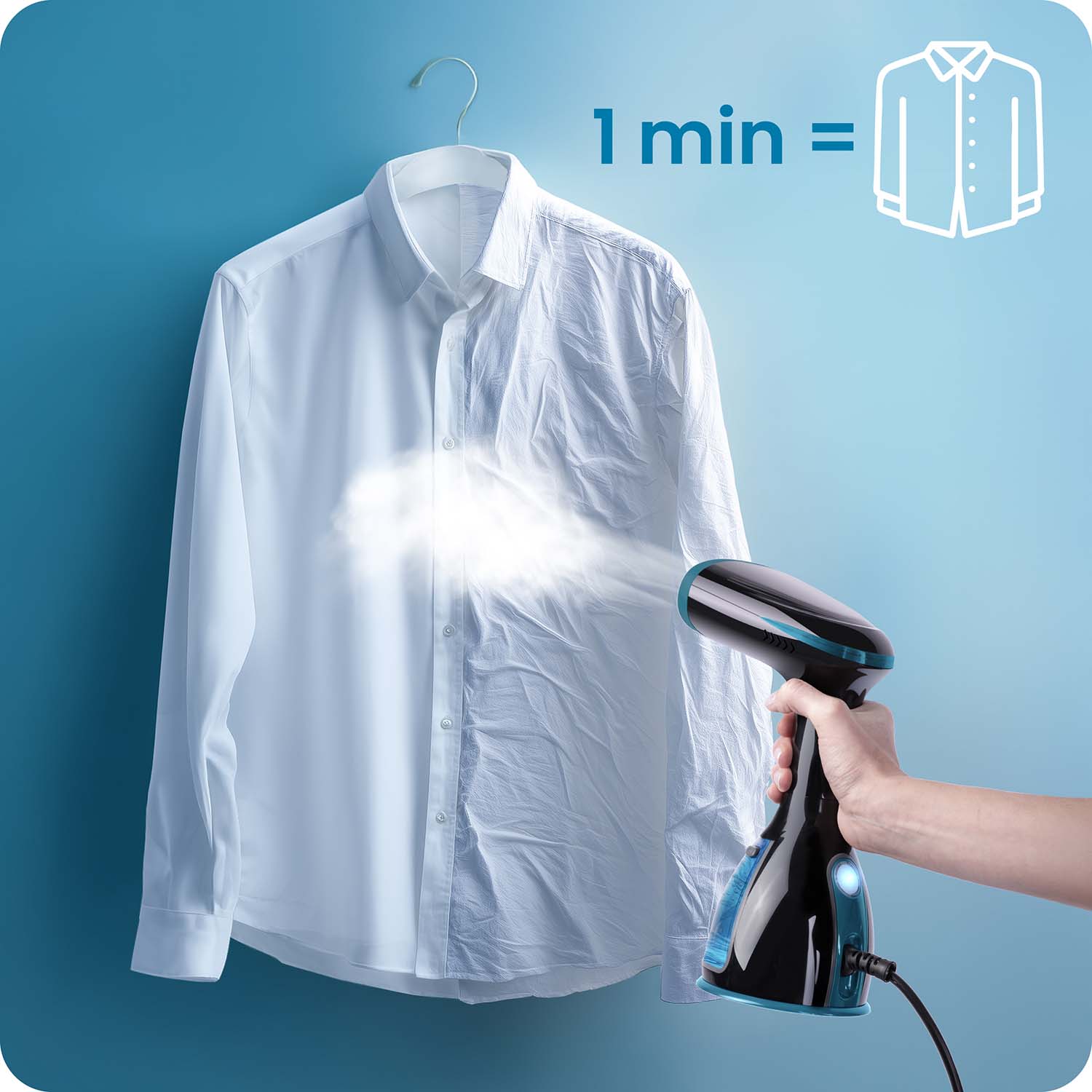 Berdsen BD-310 1500W rõivaste auruti - Image 9