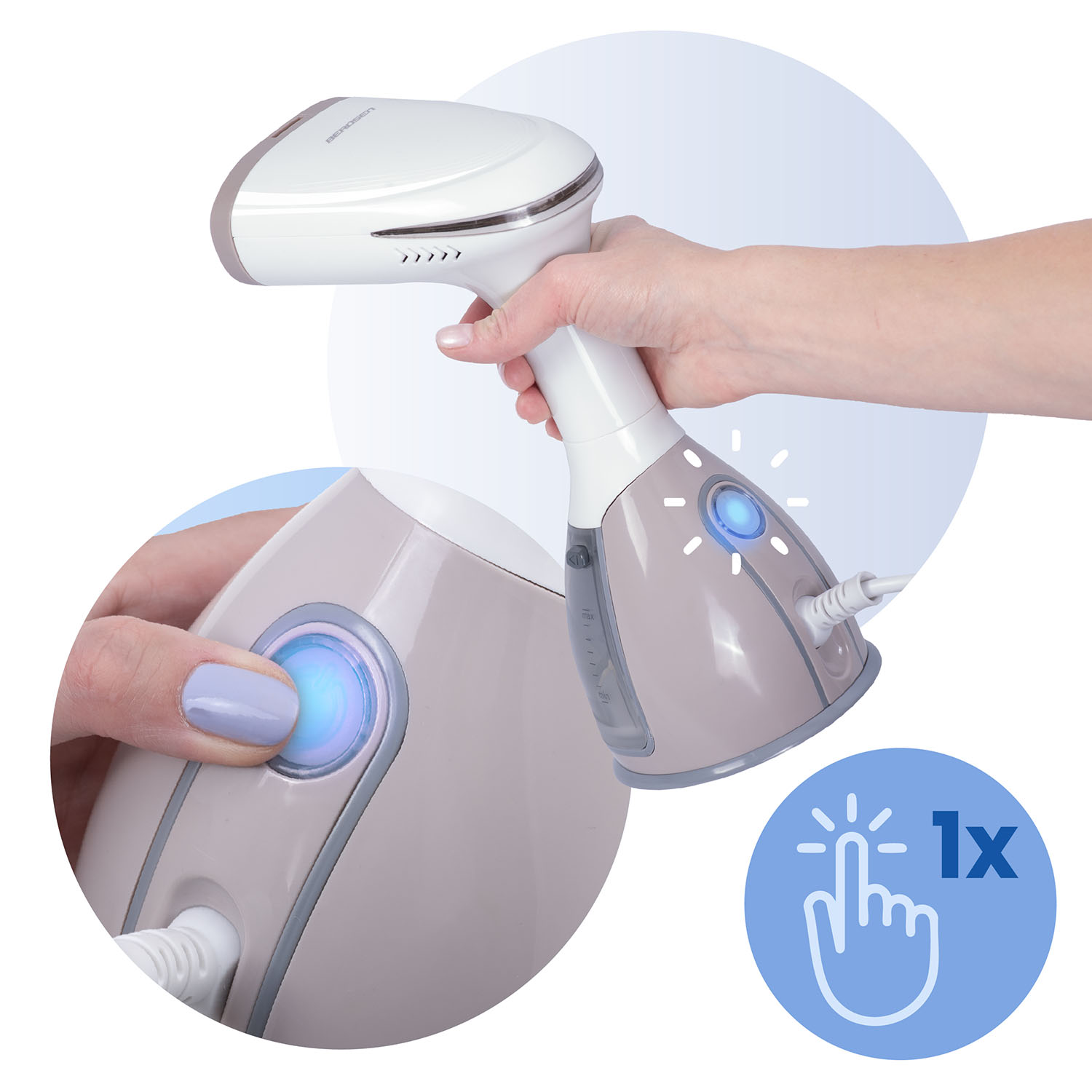 Berdsen BD-310 1500W rõivaste auruti - Image 6