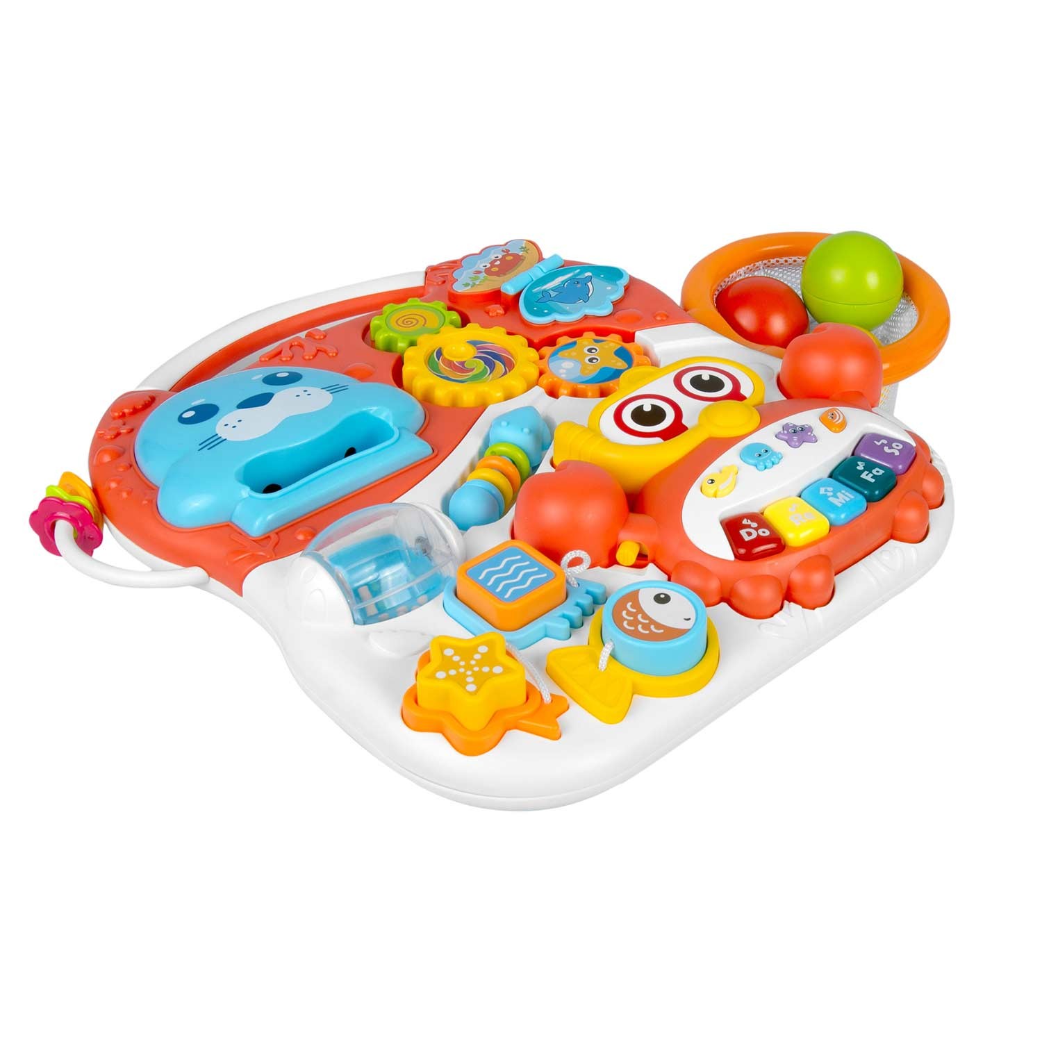 Lükkaja õppelaud 2in1 RK-810 valge ja punane - Image 3