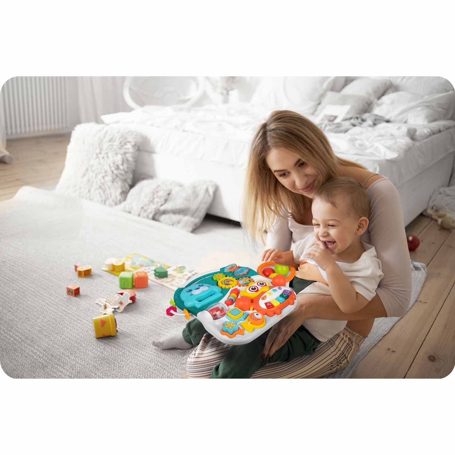 Lükkaja õppelaud 3in1 RK-810 valge ja sinine - Image 12