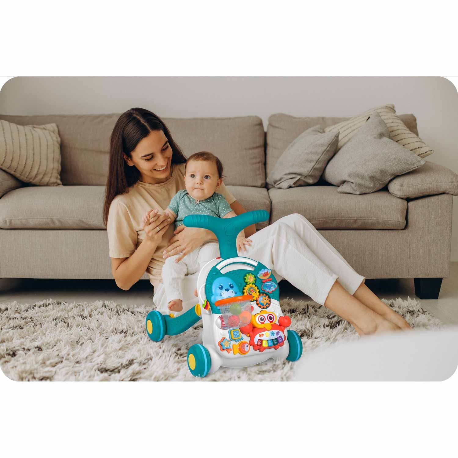 Lükkaja õppelaud 3in1 RK-810 valge ja sinine - Image 13